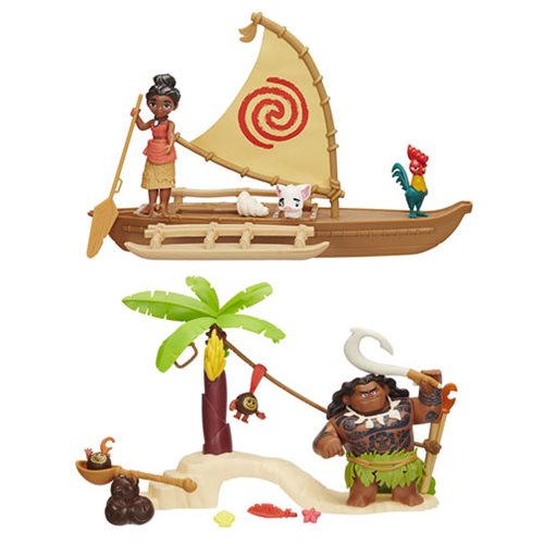Moana Small Action Figure Playsets Wave 1
